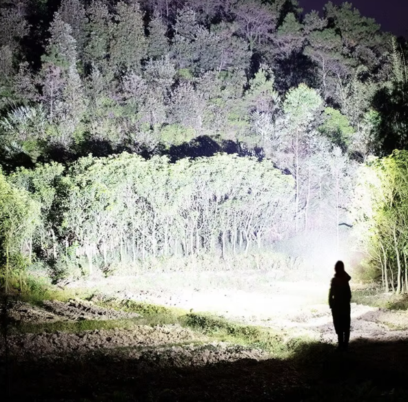 Super XHP120 Krachtige LED Zaklamp – Oplaadbare Tactische Zaklamp met USB & 18650 Accu voor Noodsituaties, Survival & Outdoor