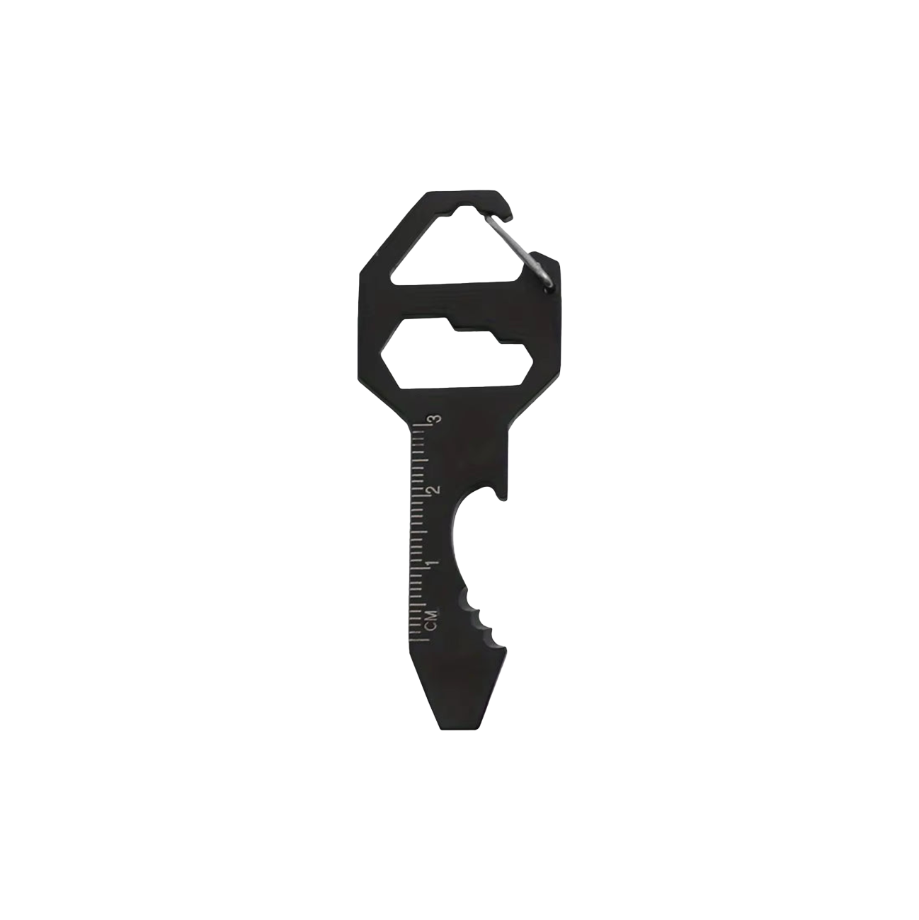 4-in-1 Multitool Sleutelhanger – Compacte RVS Noodtool voor Preppers, Bug-Out Bags & Outdoor Gebruik