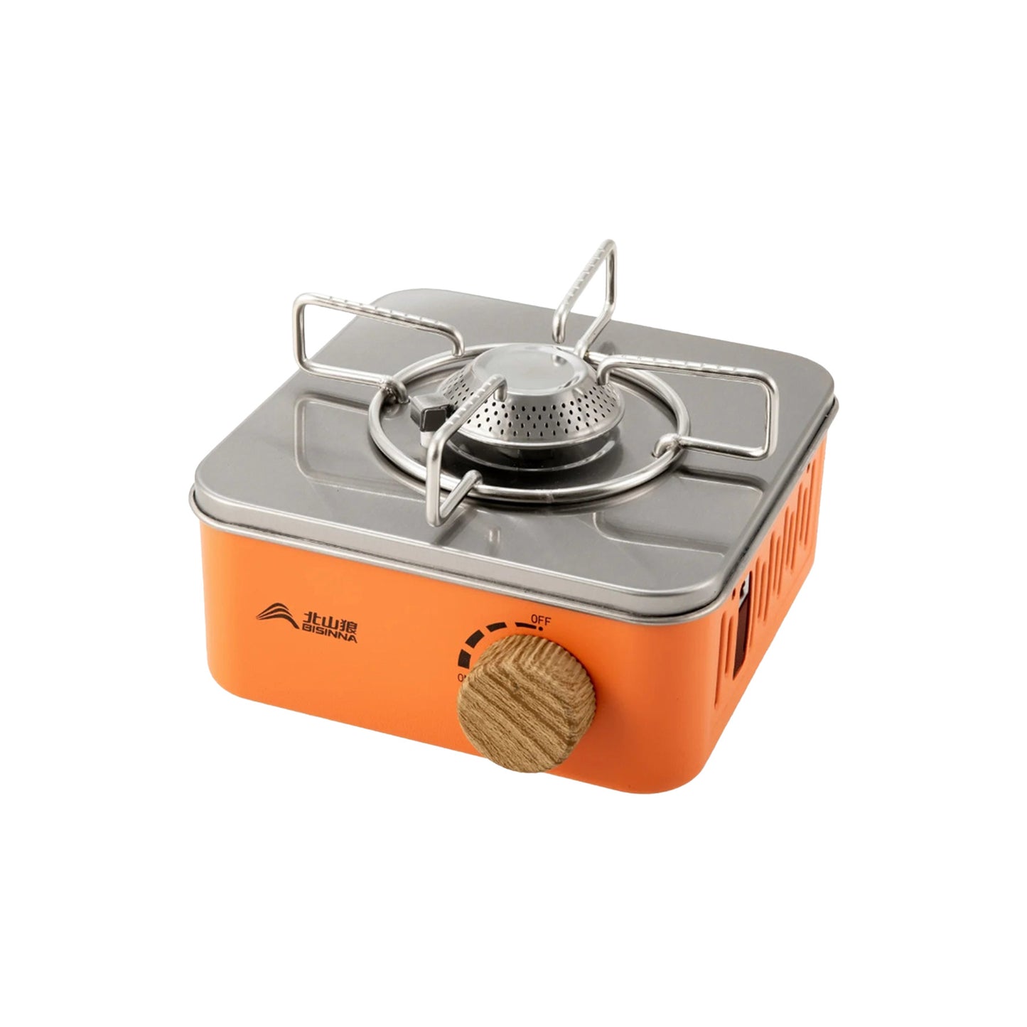 Draagbaar Gasfornuis 2800W – Noodkooktoestel met Draagtas – Compact RVS Gasstel voor Crisis, Prepping & Kamperen