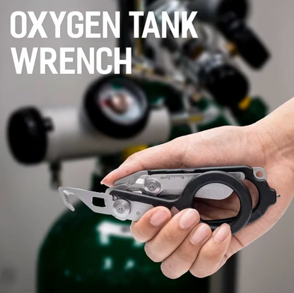 Opvouwbare Multitool Schaar – Met Veiligheidshamer & Gordelsnijder – Compact Noodhulpmiddel voor Auto & Outdoor