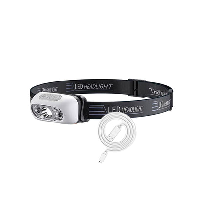 USB Oplaadbare LED Hoofdlamp – 500 Lumen, Waterbestendig en Lichtgewicht – voor noodsituaties