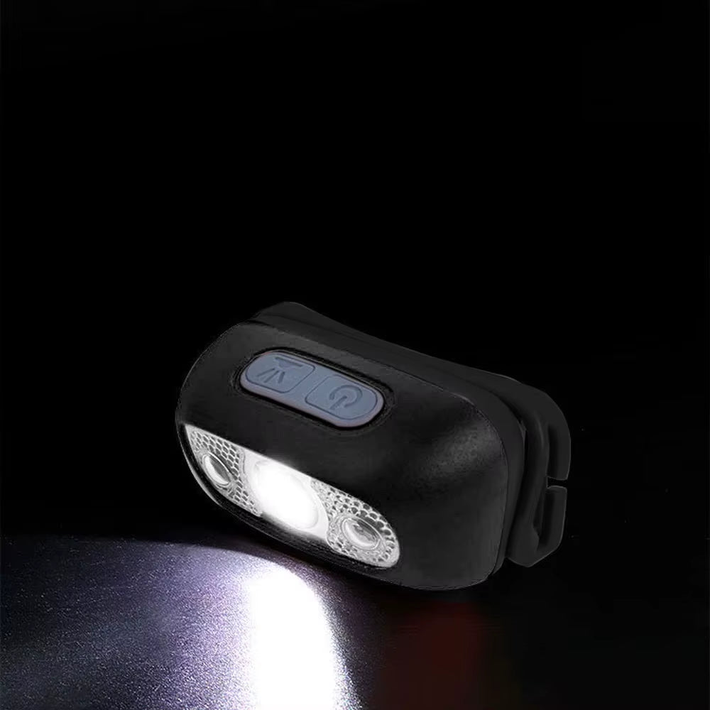 500 Lumen USB Rechargeable Headlamp Motion Sensor Bright LED Running Fishing Flash Head Lamp Headlight Infrared Sensor Light